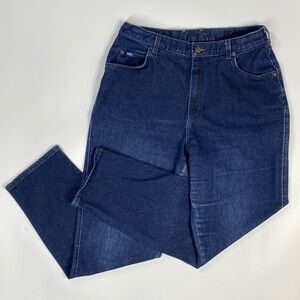 Vintage LEE Original Jeans Dark Wash Tapered High Rise 14 M (32x31)